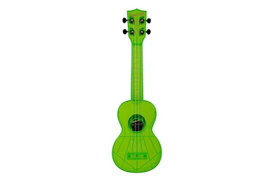 Укулеле Kala Waterman Fluorescent Green Soprano Ukulele