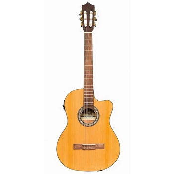 Электроакустическая гитара Stagg N SCL60 TCE-NAT