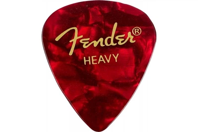 Медиатор Fender 351 Shape Premium Picks Red Moto Heavy
