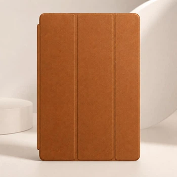 Чехол Smart Case для iPad 7/8/9 10.2" 2019/2020/2021 Brown mustard светло коричневый чехол-книжка с микрофиброй и Sleep/Wake