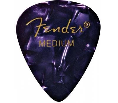 Медиатор Fender 351 Shape Premium Picks Purple Moto Medium