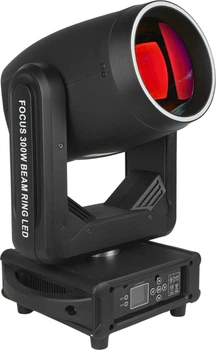 Світлодіодна голова Light4Me Focus 300W Beam Ring рухома (5908249834736)
