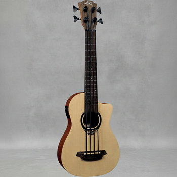 Электроакустическая мини бас-гитара Lag Tiki Guitar 150 TKB150FCE с чехлом
