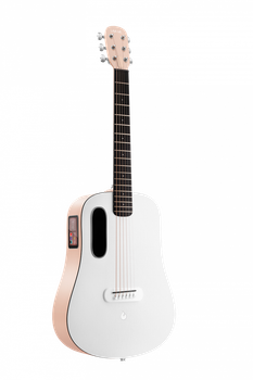 Электроакустическая гитара Lava Me play (36") Light Peach / Frost White