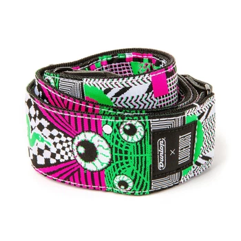 Гитарный ремень Dunlop ILD14 Ilovedust Mnemonic Fuzz Strap