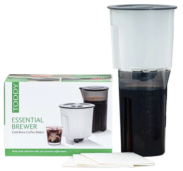 Система Toddy Essential Brewer 2 л для cold brew, BPA-free пластик, графин и 3 фильтра (DA55CCA5185E)