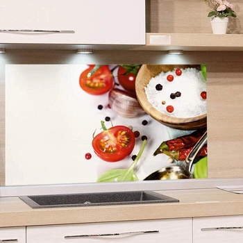 Стеклянная панель кухонного фартука 80 х 60 см GRAZDesign