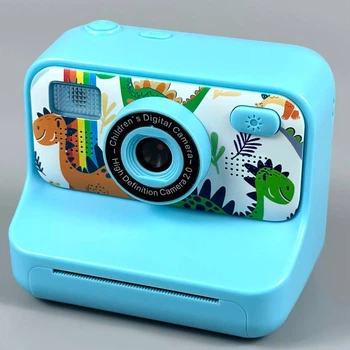 Дитяча фотокамера Polaroid Z12 з функцією друку та з фронтальною камерою Блакитний