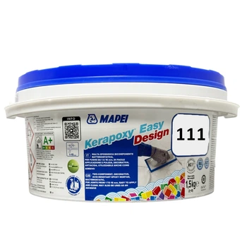 Епоксидна фуга для швів Mapei Kerapoxy Easy Design 111 Сріблясто-сірий 1.5кг
