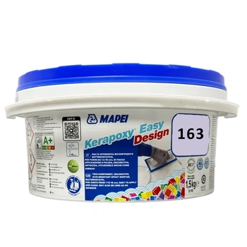 Эпоксидная затирка для швов Mapei Kerapoxy Easy Design 163 светло-лиловый 1.5кг