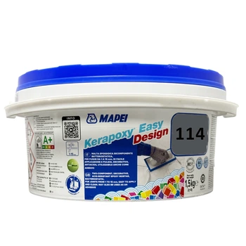 Эпоксидная затирка для швов Mapei Kerapoxy Easy Design 114 Антрацит 1.5кг