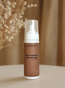 Інноваційна автозасмага для тіла DailyLove SELF-TANNING AIRY MOUSSE 160 ml