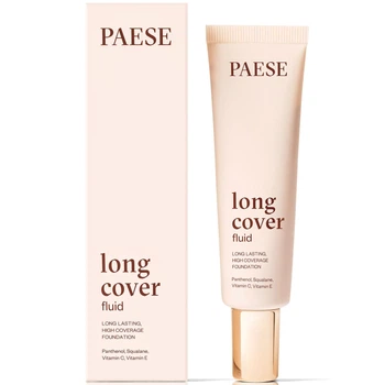 Тональний крем флюїд Paese Long Cover Fluid tube 00 Nude 30 мл (5902627630927)