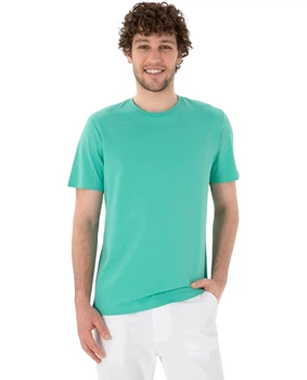 Футболка мужская базовая U.S. Polo Assn. USPA 2172346MINT XL мятная (8683858604808)
