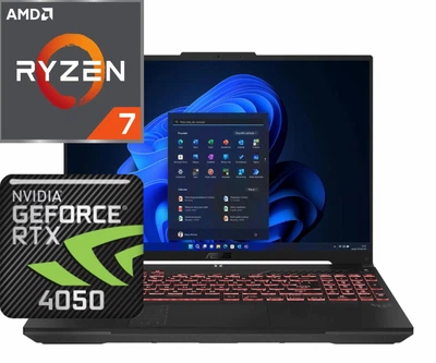 Ноутбук (2026) ASUS TUF Gaming A16 Ryzen 7-170/ 16GB / 512GB/ RTX4050 / 16" 144Hz