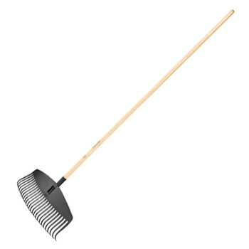 Грабли для листьев Fiskars Solid с деревяной ручкой ,1080009