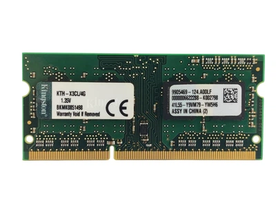 Оперативная память для ноутбука SODIMM Kingston DDR3L 4Gb 1600MHz PC3L-12800S (KTH-X3CL/4G) 15053 Б/У