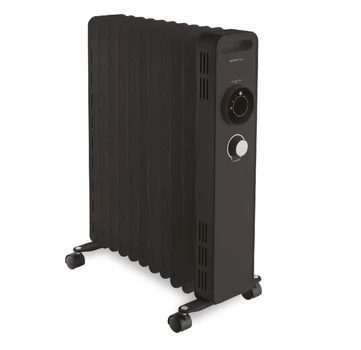 Радіатор масляний Kumtel (КУМТЕЛ) KUM-1240S Black 2500Вт 13 ребер