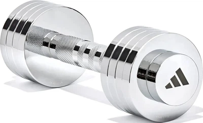 Гантель регульована Adidas Adjustable Chrome Dumbbell 1-5 кг