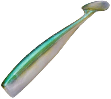 Силикон Lunker City Shaker 4.5 7 шт Green/Silver (1102-82184)