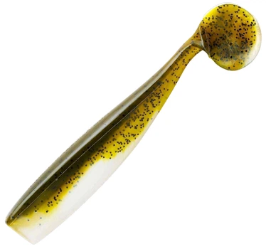 Силікон Lunker City Shaker 4.5 7 шт Hyper Yellow/White (1102-81214)