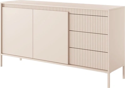 Комод Perfect Home Senso 2D3S/153 81.4x153.5x39.5 см, 2-дверний, 3 шухляди Бежевий (000012376637)