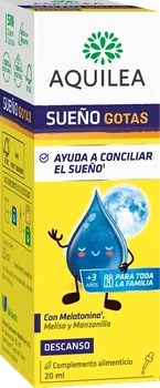 Suplement dla snu Aquilea SUENO krople 20 ml (8470001711441)