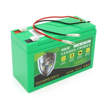 Аккумуляторна батарея літієва 12 V 21A с елементами Li-ion 18650(150X65X94)вага 1162 грамм (UG-38287)