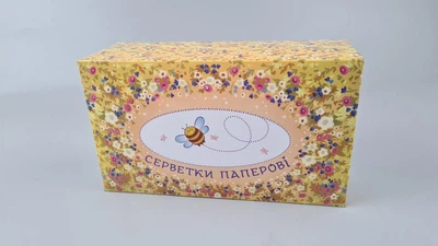 Косметические салфетки, Харьков, 2-слойные, белый, 200мм*200мм +-5%, 200 листов в упаковке