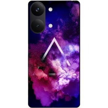 Чехол силиконовый бампер Candy для Xiaomi Poco X8 Pro Max с рисунком Космос Галактика