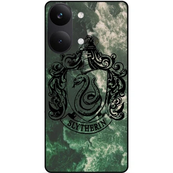 Чехол силиконовый бампер Candy для Xiaomi Poco X8 Pro Max с рисунком Слизерин Slytherin Гарри Поттер Harry Potter