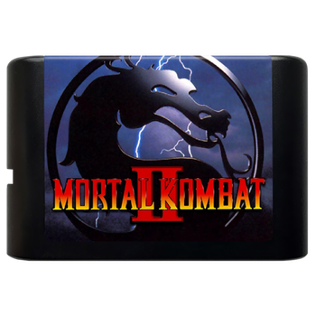 Игра RMC Mega Drive Mortal Kombat II Английская Версия