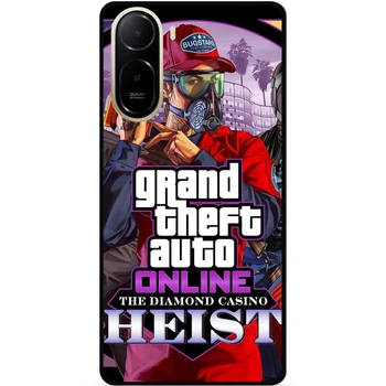 Силиконовый чехол бампер Candy для Xiaomi Redmi A7 Pro с картинкой ГТА GTA