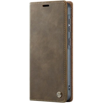 Кожаный чехол-книжка CaseMe Velvet Matte для Samsung Galaxy A57 5G (Coffee) Epik (255126)