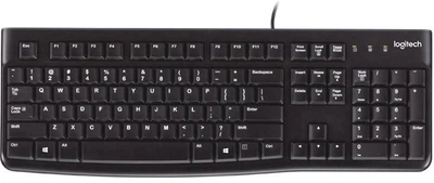 Клавиатура Logitech K120 (UKR OEM) (920-002643)