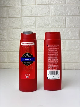 Гель для душу + шампунь Old Spice 2в1 Кептан 250 мл