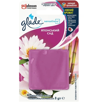 Освіжувач повітря Glade Sensations Японський сад 8 г