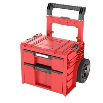 Ящик для інструментів QBRICK SYSTEM PRO Cart Plus Drawer 2 Red, на колесах, 20", 520440660, SKRWQCP2PD2CZEPG001 (SKRWQCP2PD2CZEPG001)