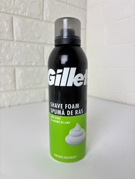 Піна для гоління Gillette аромат лайм 200 мл
