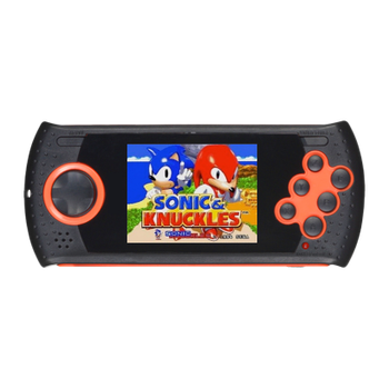 Консоль AtGames Mega Drive Sega Gopher Wireless 16 Bit Orange Black + 20 Встроенных Игр Б/У
