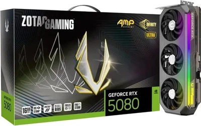 Видеокарта Zotac GeForce RTX 5080 GAMING AMP Extreme INFINITY ULTRA (ZT-B50800BU-10P)