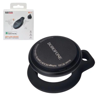 Трекер-брелок Borofone BC101 для Apple, Black