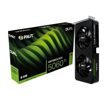 Видеокарта Palit GeForce RTX 5060 Ti Dual (NE7506T019P1-GB2062D)