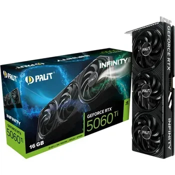 Видеокарта Palit GeForce RTX 5060 Ti Infinity 3 (NE7506T019T1-GB2061S)