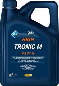 Моторна олива Aral HighTronic M 5W-40, 4л (154FE8)