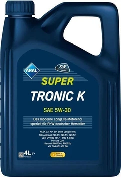 Моторна олива Aral SuperTronic K 5W-30, 4л (15F476)