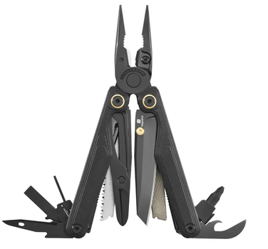 Мультиинструмент Leatherman Wave Alpha Obsidian (833334)