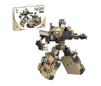 Детский конструктор City Hero: Armored Vehicle Mech 5в1 на 611 деталей (659012)