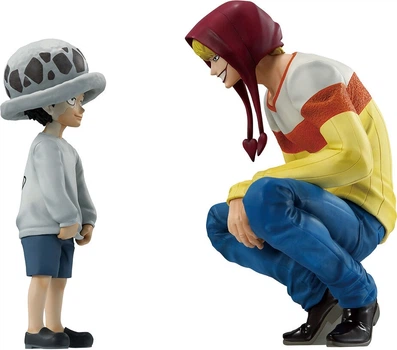 Zestaw figurek Banpresto One Piece The Unbreakable Law Trafalgar Law and Corazon 11 cm 68957 (4573102689573)