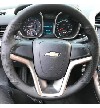 Чохол Обплетення Керма для Chevrolet Cruze/Aveo/Orlando 2009-2015 Шкіра (Модельна Викрійка) №13